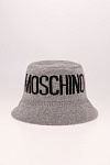 Панама MOSCHINO весна/осень ун. 23/24 0Y-00013419 (56-58, серый/черный, 14 серый/черный)