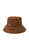 Шляпа SEEBERGER лето жен. 25 0Y-00014657 (универсальный, мускатно-коричневый/песочный, 8894 nutmeg brown/sand)