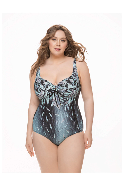 Купальник слитный майо / plus size / Fianeta