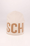 Шапка MOSCHINO зима ун. 23/24 0Y-00010283 (56-58, бежевый, 031 бежевый)