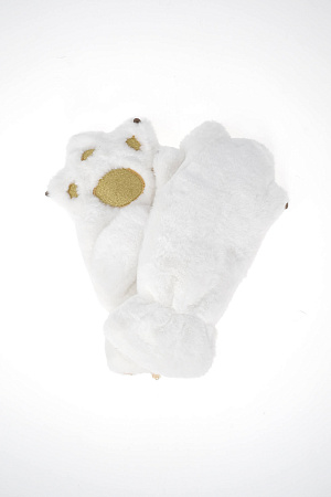 Варежки ЛАПКИ ИСК.МЕХ NICE зима жен. 25/26 0Y-00014260