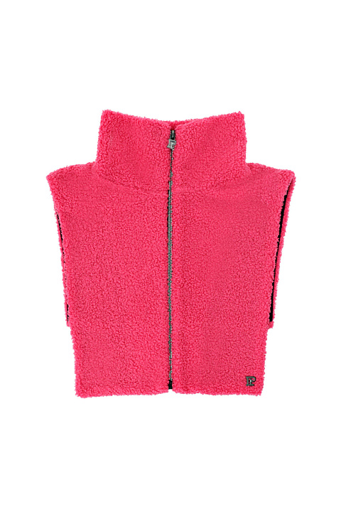 Манишка на замке из меха тэдди / Avanta