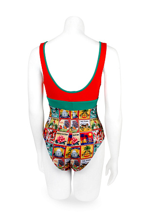 Купальник слитный майо FIAMMIFERI EMERARA лето жен. 230 SALE 0Y-00007429