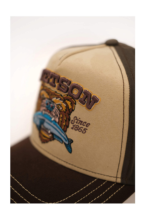 Бейсболка из хлопка с сеткой / Stetson