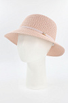 Шляпа ШАТУШ лето жен. 22/24/25 SALE 0Y-00005137 (56-58, пудровый, лента, пряжка)