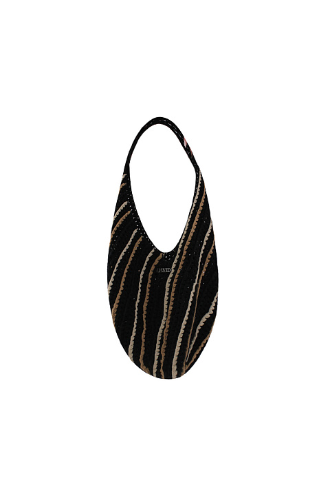 Сумка пляжная плетеная из хлопка / DAVID