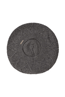 Берет из кашемира с косами / Seeberger