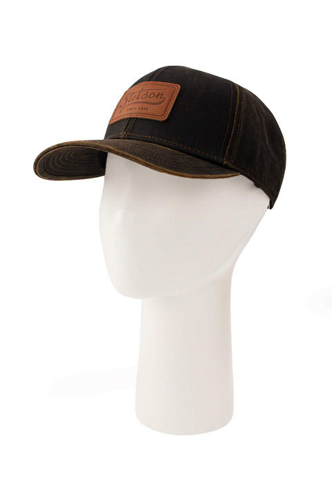 Бейсболка винтаж из хлопка / Stetson