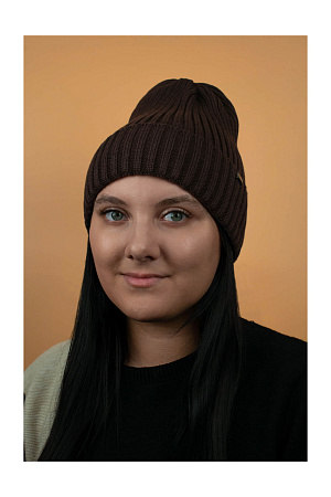 Шапка колпак отворот КВИН КАТРИН весна/осень жен. 26 0Y-00003822