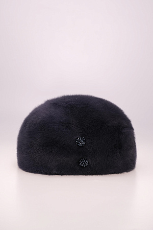 Берет МЕХ НОРКИ ФРАНЦУЗСКИЙ зима жен. 23/25 0Y-00009262