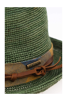 Шляпа трилби из натуральной соломы / Stetson