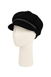 Кепка картуз на резинке ЦЕПЬ AMUR весна/осень жен. 23 0Y-00011746 (56, черный, цепь)