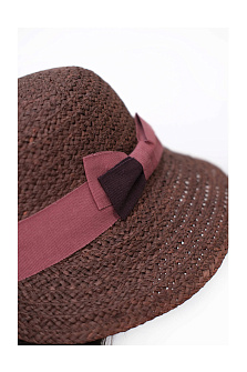 Шляпа клош из рафии / Bedacht