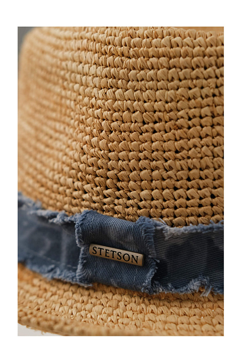 Шляпа федора соломенная / Stetson