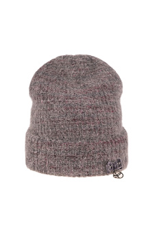 Шапка с отворотом из шерсти / Vizio