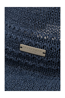 Шляпа федора из хлопка и соломы / Seeberger