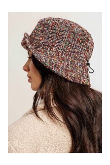 Панама букле на флисе / LOEVENICH