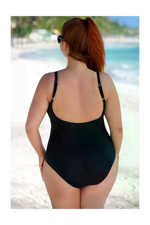 Купальник слитный майо plus size / Bahama