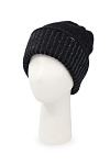 Шапка ЛЮРЕКС VIZIO зима жен. 230 SALE 0Y-00001409 (56-58, черный, лейбл, стразы)