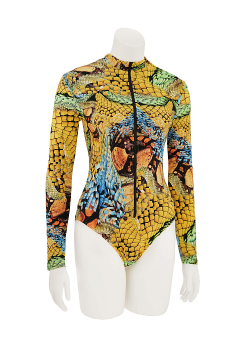 Купальник слитный с длинными рукавами / Jolidon