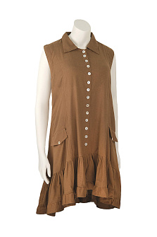 Летнее платье на пуговицах / Iconique 