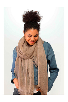 Палантин однотонный / Fraas