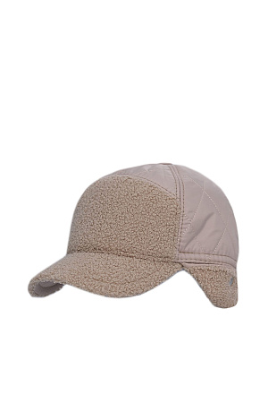 Бейсболка уши КОМБИ ПЛАЩЕВКА +БАРАШЕК FRANT весна/осень жен. 23/25 0Y-00012903