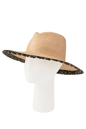 Шляпа федора SEEBERGER лето жен. 25 0Y-00018206