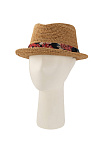 Шляпа федора STETSON лето жен. 23 0Y-00012336 (M, бежевый)