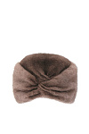 Шапка чалма СКАНДИНАВСКАЯ НОРКА SEMIFUR зима жен. 22/25 0Y-00009437 (56-58, дымка)