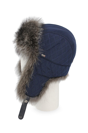 Шапка ушанка БОЛОНЬ+МЕХ ЕНОТА SKIFF зима муж. 210 SALE 0G-00001681