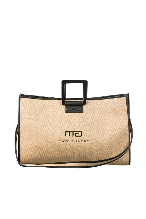 Сумка пляжная плетеная / Marc&Andre