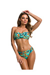 Купальник раздельный бандо PALOMA лето жен. 23 0Y-00011587 (LB, бирюзовый/мульти)