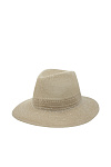 Шляпа федора SEEBERGER лето жен. 25 0Y-00018218 (универсальный, льняной, 93 linen)