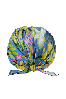 Бондана с козырьком из хлопка и соломы / Seeberger