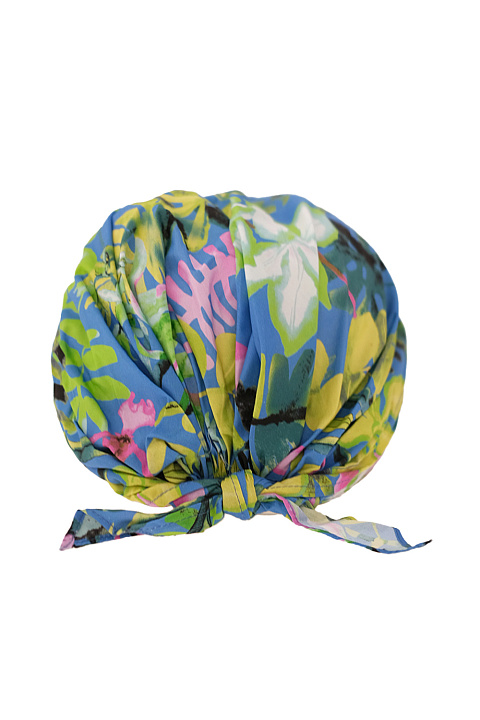 Бондана с козырьком из хлопка и соломы / Seeberger