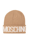 Шапка лопата MOSCHINO зима ун. 24/25 0Y-00010271 (56-58, бежевый, 031 бежевый)