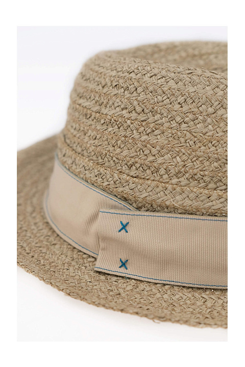 Шляпа трилби из рафии / Bedacht