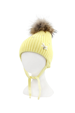 Шапка отворот на завязках ГАНА LAMIR зима дет. 22/23 0Y-00007486