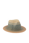 Шляпа федора SEEBERGER лето жен. 25 0Y-00018217 (M, льняной/сосновый зеленый, 9352 linen/pine green)