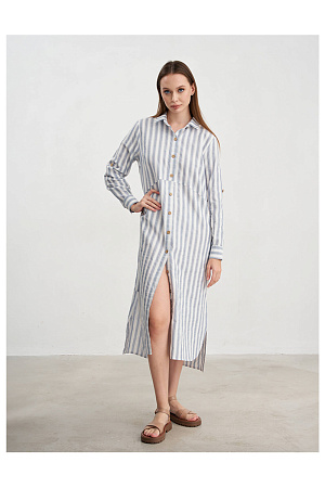 Рубашка ДИАНА ПОЛОСКА LEVEL PRO лето жен. 24/25 0Y-00015043