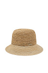 Шляпа SEEBERGER лето жен. 25 0Y-00018210 (универсальный, льняной/песочный, 9394 linen/sand)