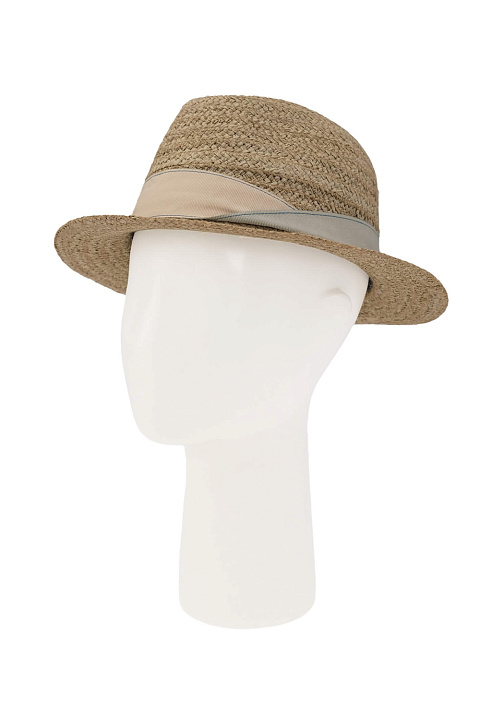 Шляпа трилби из рафии / Bedacht