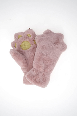 Варежки ЛАПКИ ИСК.МЕХ NICE зима жен. 25/26 0Y-00014260