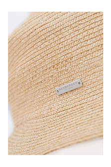 Шляпа котелок из соломы / Seeberger