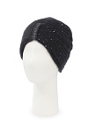 Шапка чалма VIZIO зима жен. 230 SALE 0Y-00001405 (56-58, черный, стразы, пайетки)