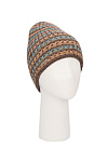 Шапка SEEBERGER зима жен. 23/24 0Y-00013730 (56-58, аква/бежевый, )