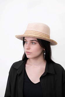 Шляпа федора из соломы / Bedacht