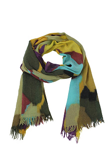 Палантин из шерсти с бахромой / Fraas