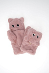 Варежки ОТКИДУШКИ SOLNSE зима жен. 23/25 0Y-00014257 (универсальный, розовый)